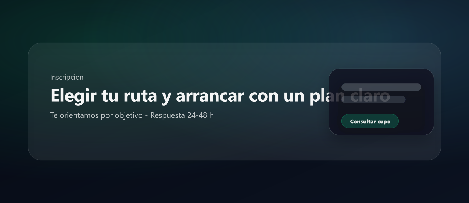 Banner de inscripción a cursos