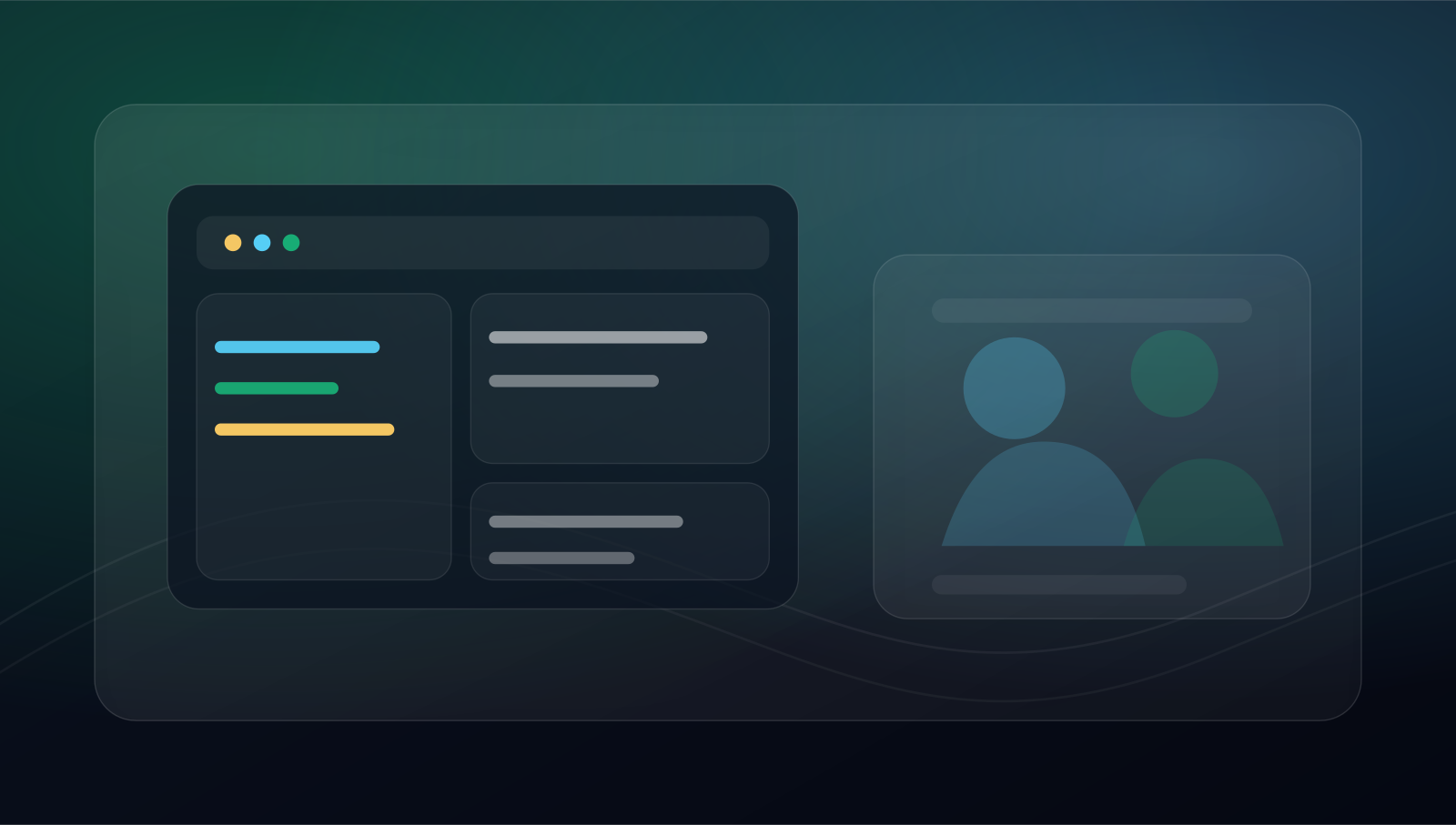 Personas estudiando en un entorno moderno de aprendizaje